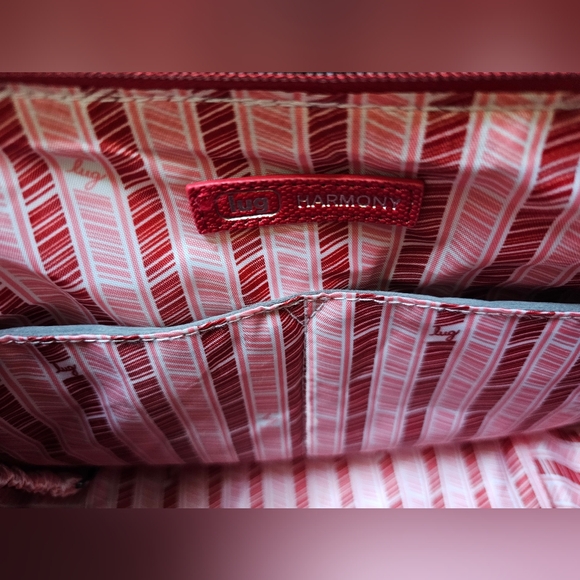 Lug Luxe VL "Harmony" Matte Faux Leather Quilted Shoulder Bag, New With Out Tags - Picture 7 of 9